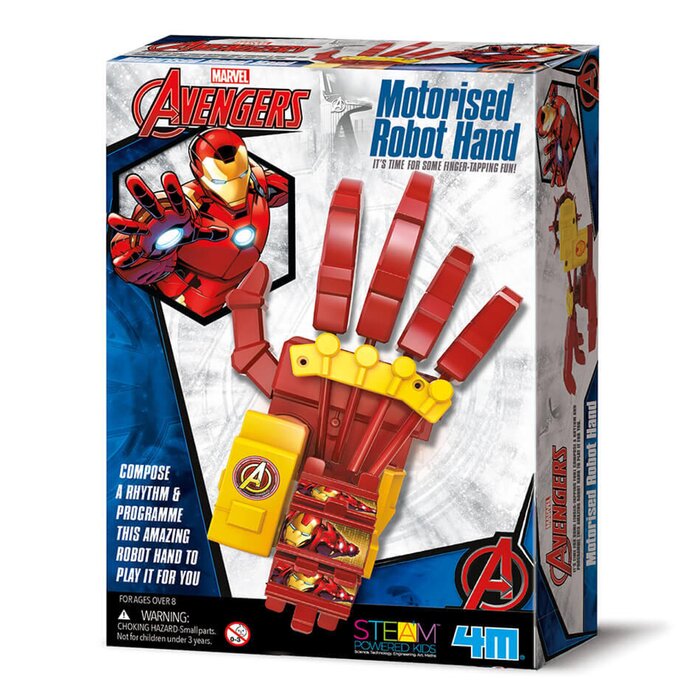 4M Disney/Marvel Avengers Ironman/Motorised Robot Hand 22x17x6cmProduct Thumbnail