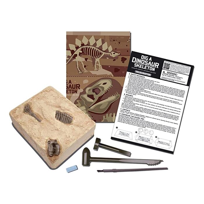 4M KidzLabs/Dig a Dinosaur Skeleton/Velociraptor 22x17x6cmProduct Thumbnail