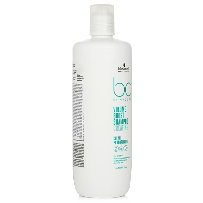 Schwarzkopf BC Bonacure Creatine Volume Boost Shampoo (For Fine Hair) 1000ml/33.8ozProduct Thumbnail