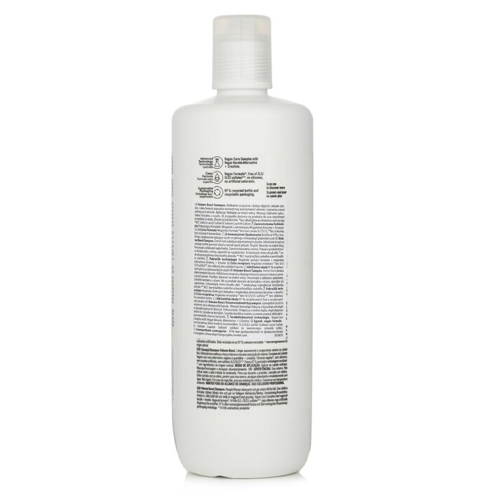 Schwarzkopf BC Bonacure Creatine Volume Boost Shampoo (For Fine Hair) 1000ml/33.8ozProduct Thumbnail