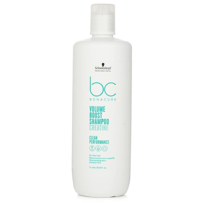 Schwarzkopf BC Bonacure Creatine Volume Boost Shampoo (For Fine Hair) 1000ml/33.8ozProduct Thumbnail