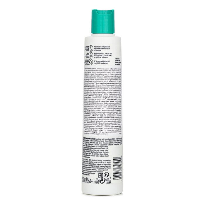 Schwarzkopf BC Bonacure Creatine Volume Boost Shampoo (For Fine Hair) 250ml/8.45ozProduct Thumbnail