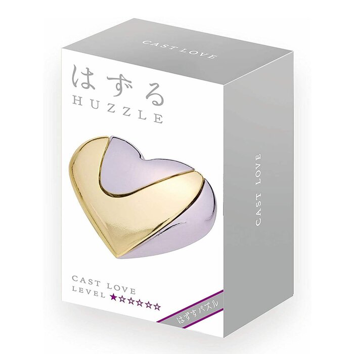 Broadway Toys Hanayama | Heart Hanayama Metal Brainteaser Puzzle Mensa Rated Level 1 75*119*45 mmProduct Thumbnail