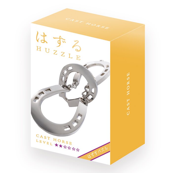 Broadway Toys Hanayama | Horse Hanayama Metal Brainteaser Puzzle Mensa Rated Level 2 75*119*45 mmProduct Thumbnail