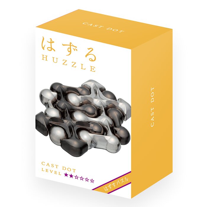 Broadway Toys Hanayama | Dot Hanayama Metal Brainteaser Puzzle Mensa Rated Level 2 75*119*45 mmProduct Thumbnail