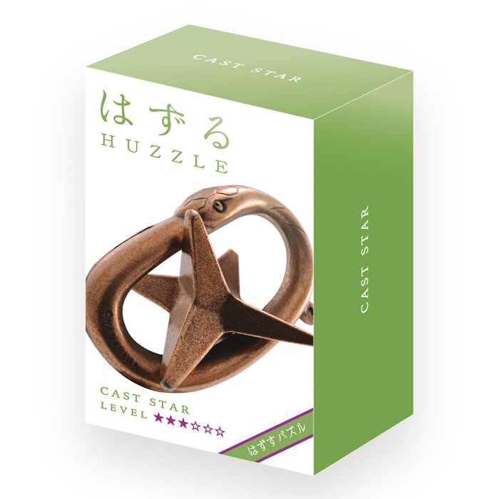 Broadway Toys Hanayama | Star Hanayama Metal Brainteaser Puzzle Mensa Rated Level 3 75*119*45 mmProduct Thumbnail