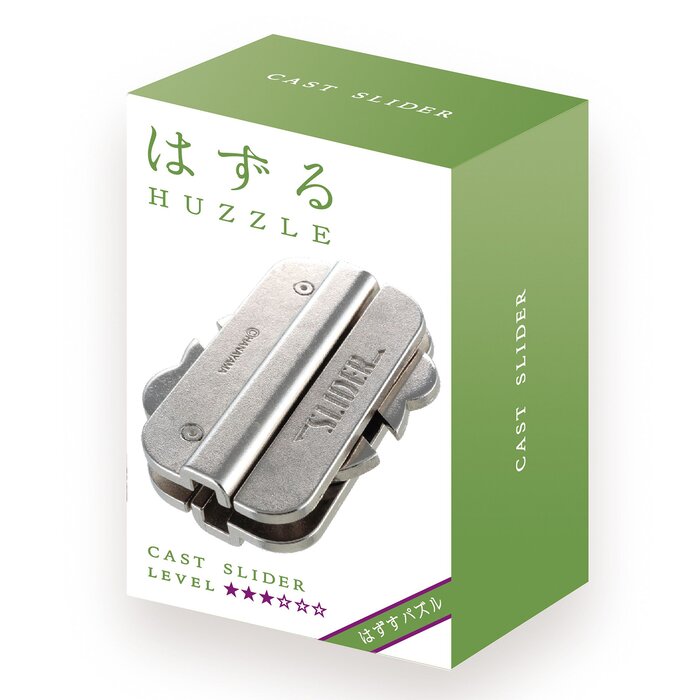 Broadway Toys Hanayama | Slider Hanayama Metal Brainteaser Puzzle Mensa Rated Level 3 75*119*45 mmProduct Thumbnail