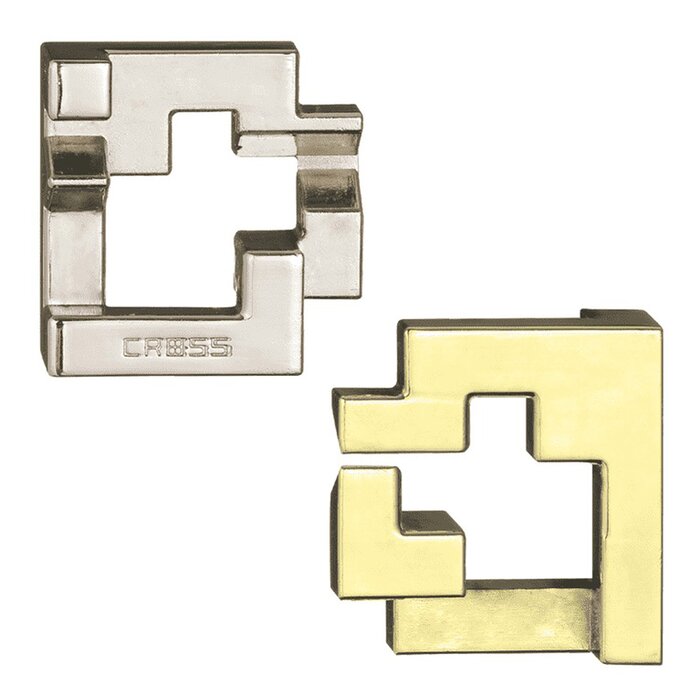 Broadway Toys Hanayama | Cross Hanayama Metal Brainteaser Puzzle Mensa Rated Level 3 75*119*45 mmProduct Thumbnail