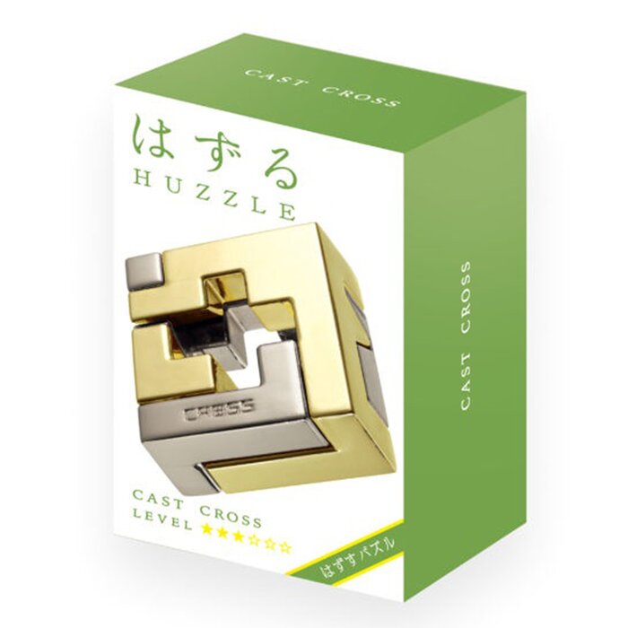 Broadway Toys Hanayama | Cross Hanayama Metal Brainteaser Puzzle Mensa Rated Level 3 75*119*45 mmProduct Thumbnail
