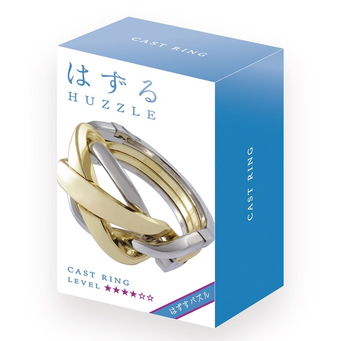 Broadway Toys Hanayama | Ring Hanayama Metal Brainteaser Puzzle Mensa Rated Level 4 75*119*45 mmProduct Thumbnail