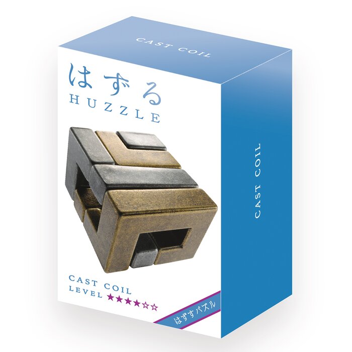 Broadway Toys Hanayama | Coil Hanayama Metal Brainteaser Puzzle Mensa Rated Level 4 75*119*45 mmProduct Thumbnail
