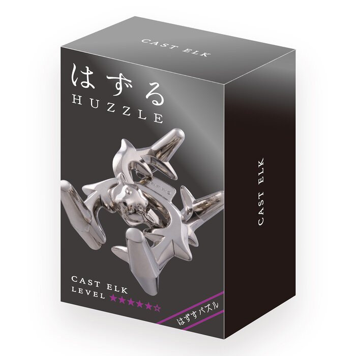 Broadway Toys Hanayama | Elk Hanayama Metal Brainteaser Puzzle Mensa Rated Level 5 75*119*45 mmProduct Thumbnail