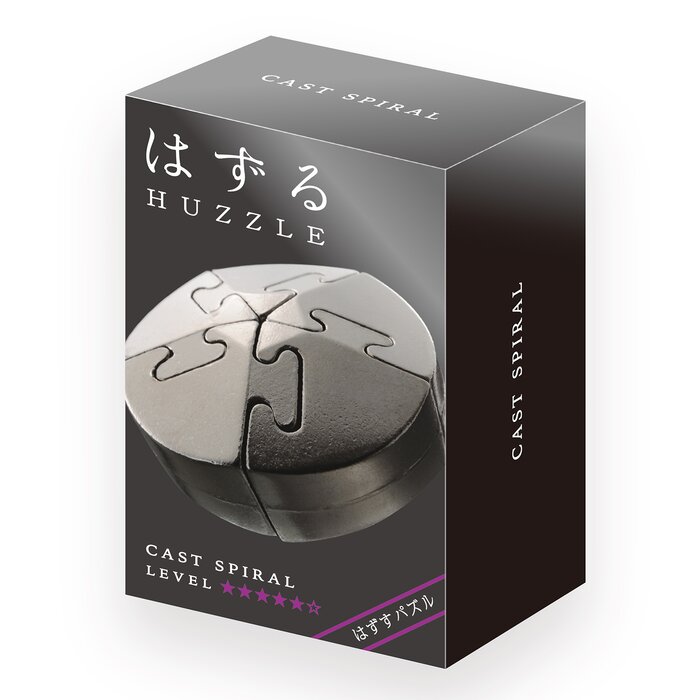 Broadway Toys Hanayama | Spiral Hanayama Metal Brainteaser Puzzle Mensa Rated Level 5 75*119*45 mmProduct Thumbnail