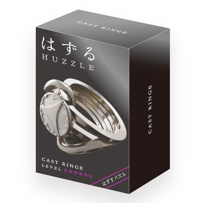 Broadway Toys Hanayama | Cast Ring II Hanayama Metal Brainteaser Puzzle Mensa Rated Level 5 75*119*45 mmProduct Thumbnail