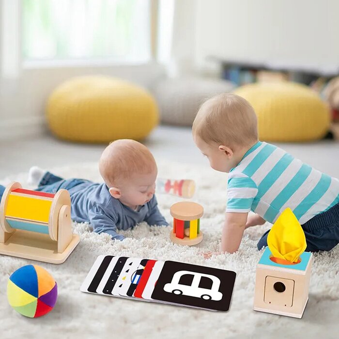 Tooky Toy Co 0-6m Educational Box 32x27x14cmProduct Thumbnail