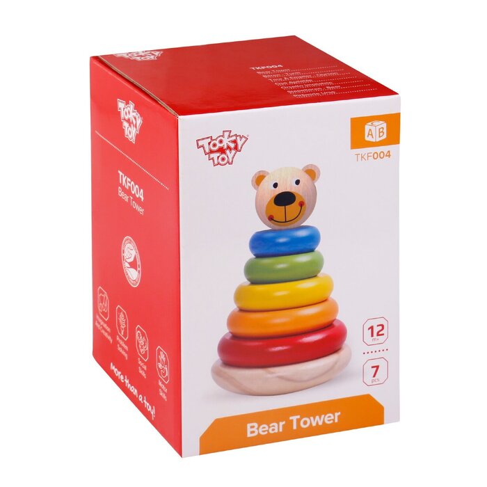 Tooky Toy Co 小熊堆塔 12x12x19cmProduct Thumbnail