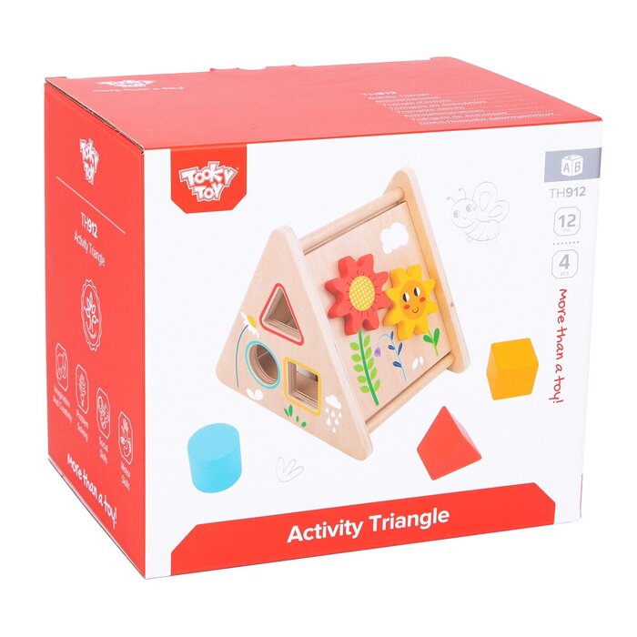 Tooky Toy Co 三角形遊戲盒 19x14x16cmProduct Thumbnail