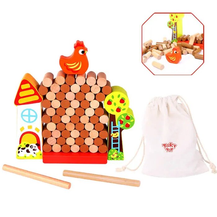 Tooky Toy Co 農場層層疊 20x6x21cmProduct Thumbnail
