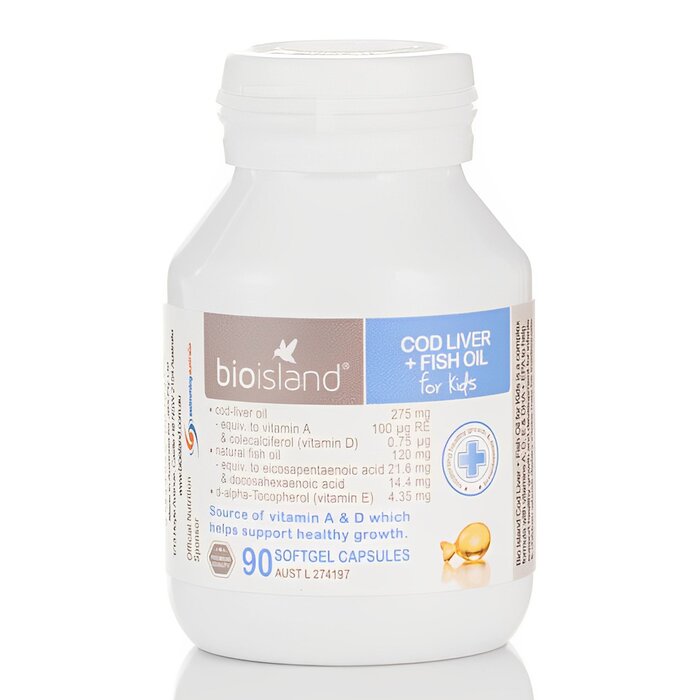 Bioisland Cod Fish Oil - 90 Capsules 90pcsProduct Thumbnail