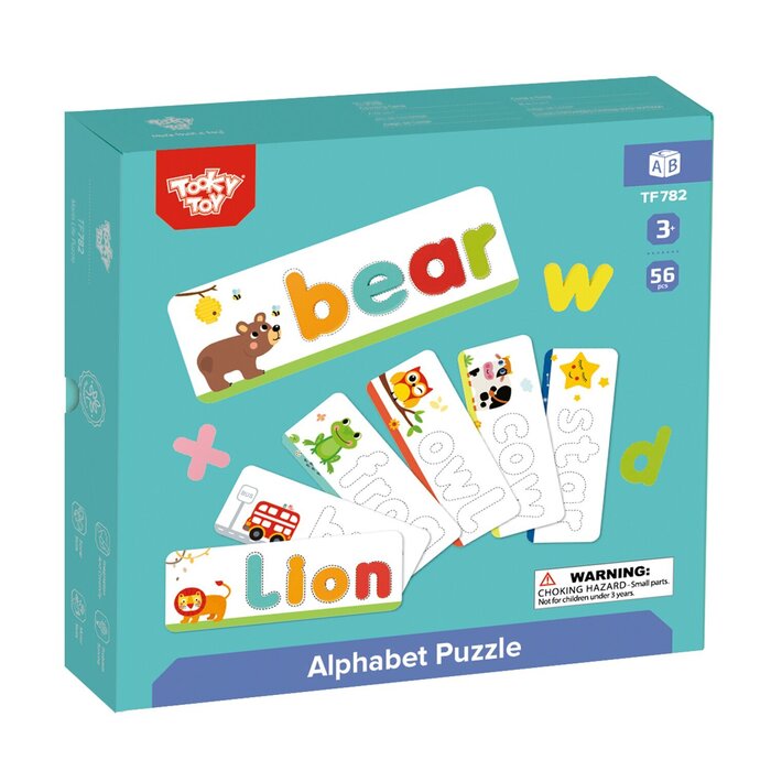Tooky Toy Co Alphabet Puzzle 23x23x4cmProduct Thumbnail