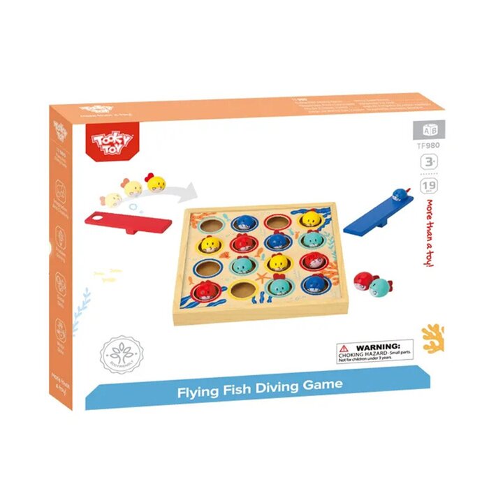 Tooky Toy Co Small Fish Diving 22x22x3cmProduct Thumbnail