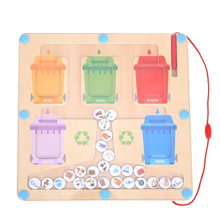 Tooky Toy Co 迷宮垃圾分類 30x30x2cmProduct Thumbnail