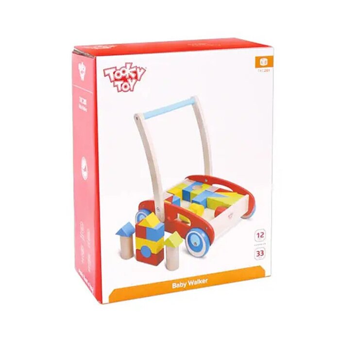 Tooky Toy Co Baby Walker 35x29x40cmProduct Thumbnail
