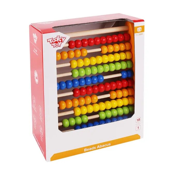 Tooky Toy Co Beads Abacus 25x12x32cmProduct Thumbnail