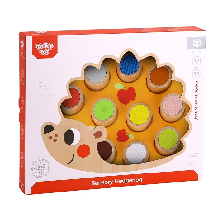Tooky Toy Co Sensory Hedgehog 28x22x3cmProduct Thumbnail