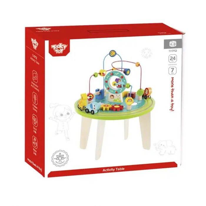 Tooky Toy Co Activity Table 40x40x57cmProduct Thumbnail