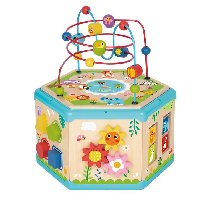 Tooky Toy Co 7 In 1 Activity Cube 31x28x35cmProduct Thumbnail