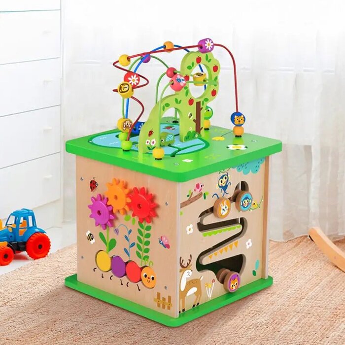Tooky Toy Co Play Cube Centre - Forest 34x34x59cmProduct Thumbnail