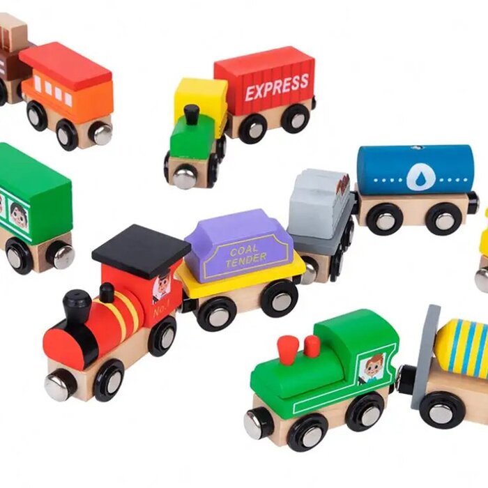 Tooky Toy Co 木盒火車 30x22x4cmProduct Thumbnail