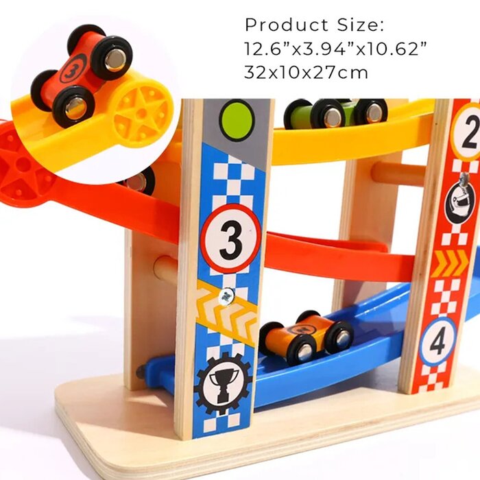 Tooky Toy Co Sliding Tower - Small 32x10x27cmProduct Thumbnail