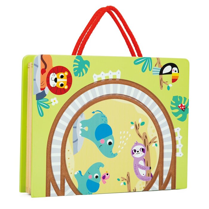 Tooky Toy Co 動物園軌道火車 30x24x6cmProduct Thumbnail