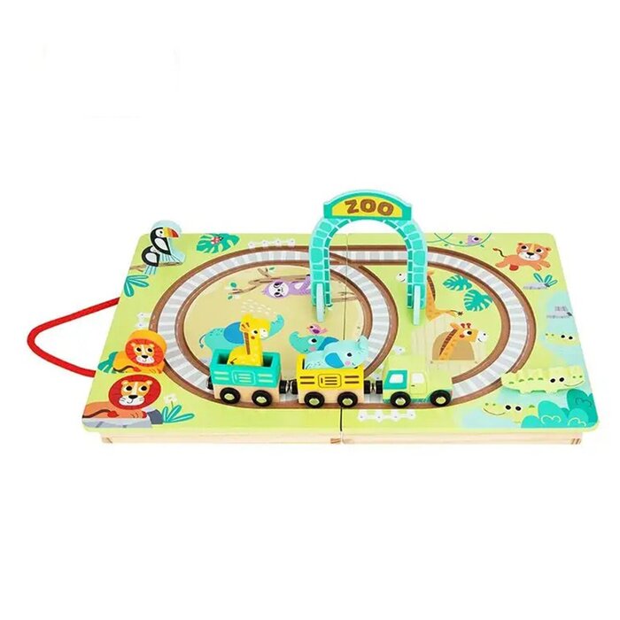 Tooky Toy Co 動物園軌道火車 30x24x6cmProduct Thumbnail