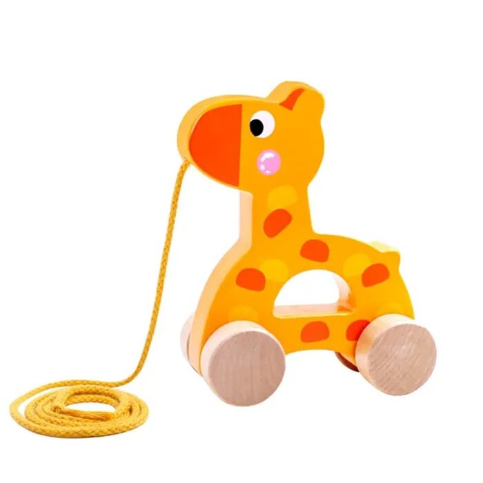 Tooky Toy Co 長頸鹿拖拉 13x6x15cmProduct Thumbnail