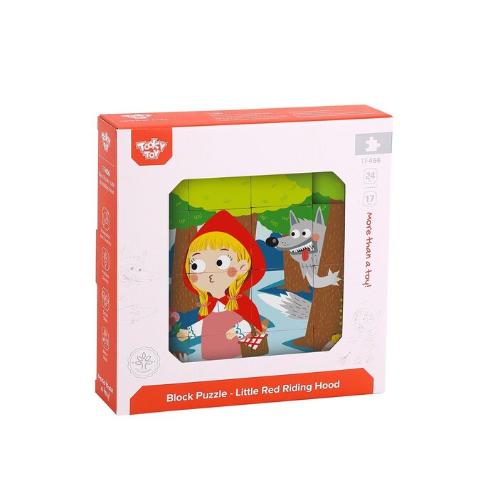 Tooky Toy Co 小紅帽六面畫 14x14x4cmProduct Thumbnail