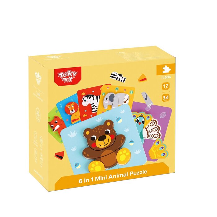 Tooky Toy Co 動物拼圖 17x17x2cmProduct Thumbnail