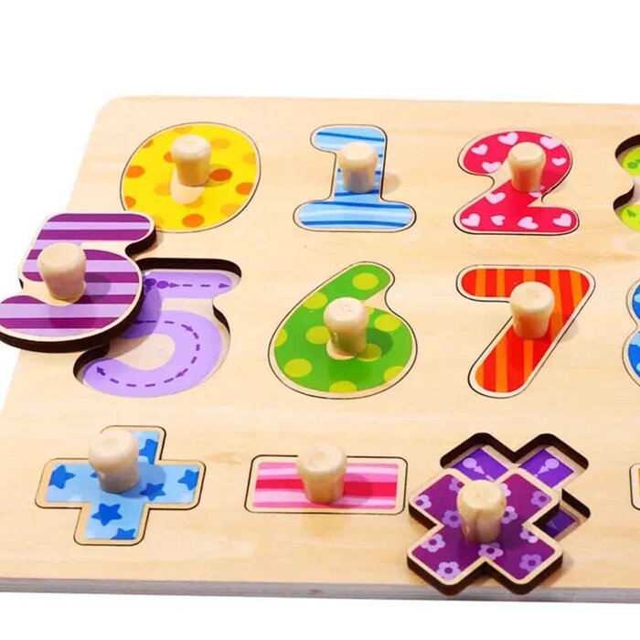Tooky Toy Co Number Puzzle 30x23x2cmProduct Thumbnail