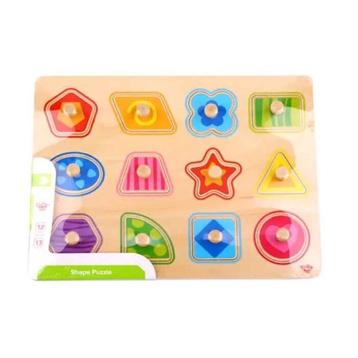 Tooky Toy Co 形狀抓手拼板 30x23x2cmProduct Thumbnail