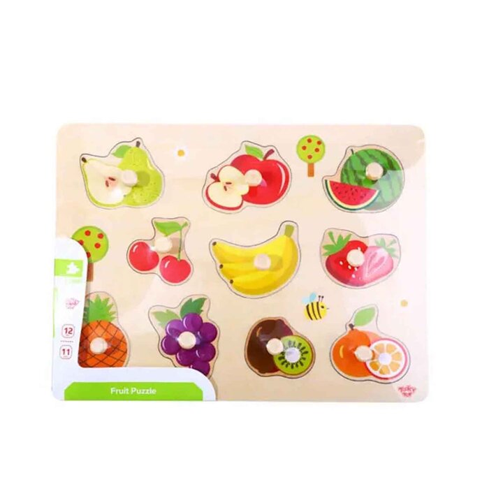 Tooky Toy Co 水果抓手拼板 30x23x2cmProduct Thumbnail