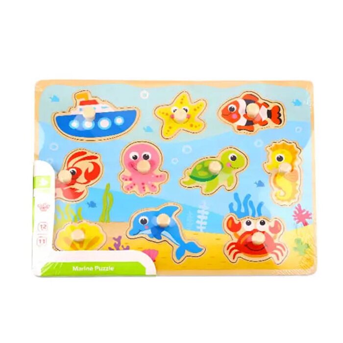 Tooky Toy Co 海洋抓手拼板 30x23x2cmProduct Thumbnail