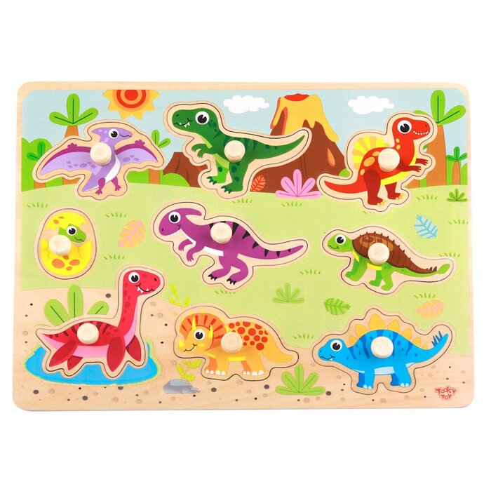 Tooky Toy Co Dinosaur Puzzle 30x23x2cmProduct Thumbnail
