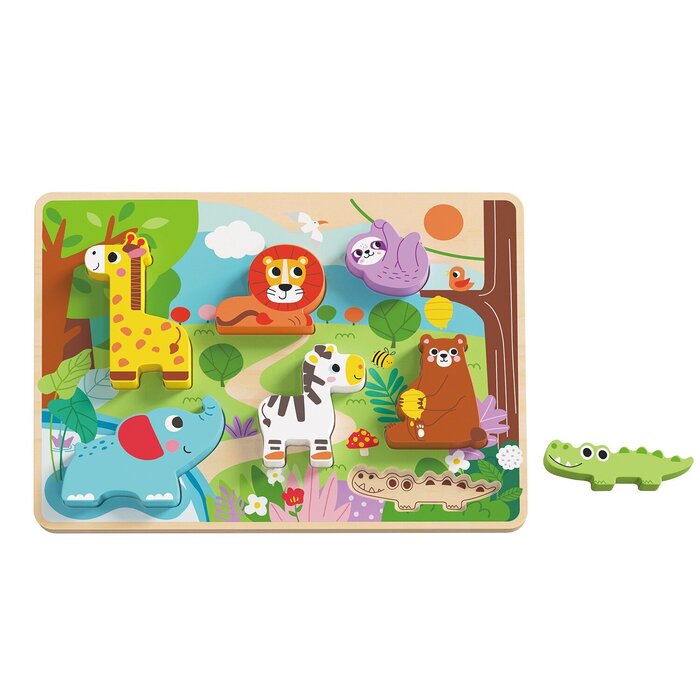 Tooky Toy Co Chunky Puzzle - Animal 30x21x2cmProduct Thumbnail