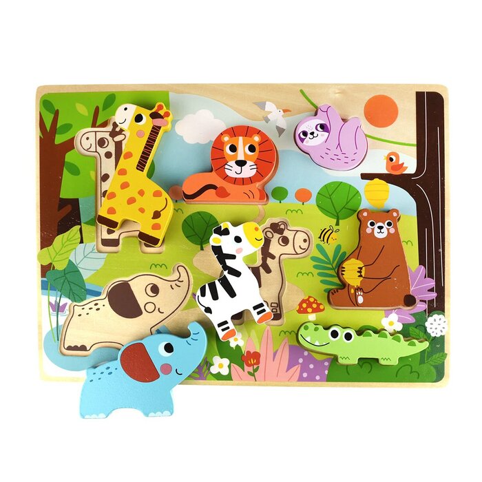 Tooky Toy Co Chunky Puzzle - Animal 30x21x2cmProduct Thumbnail