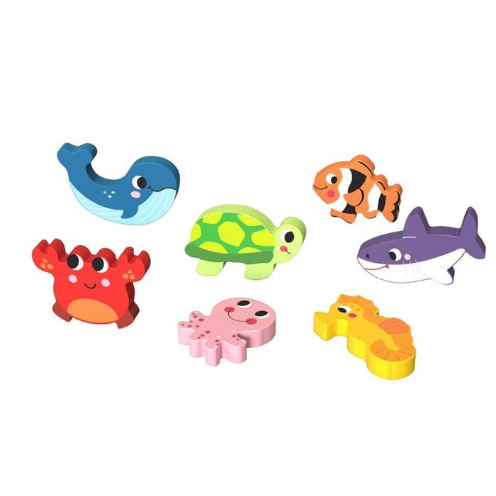Tooky Toy Co Chunky Puzzle - Marine 30x21x2cmProduct Thumbnail