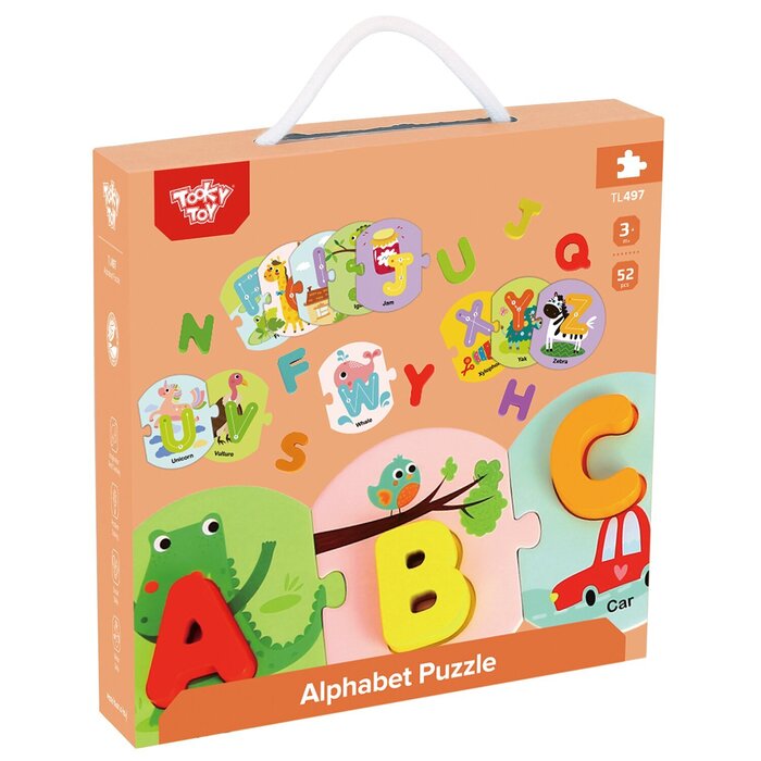 Tooky Toy Co Alphabet Puzzle 250x10x2cmProduct Thumbnail