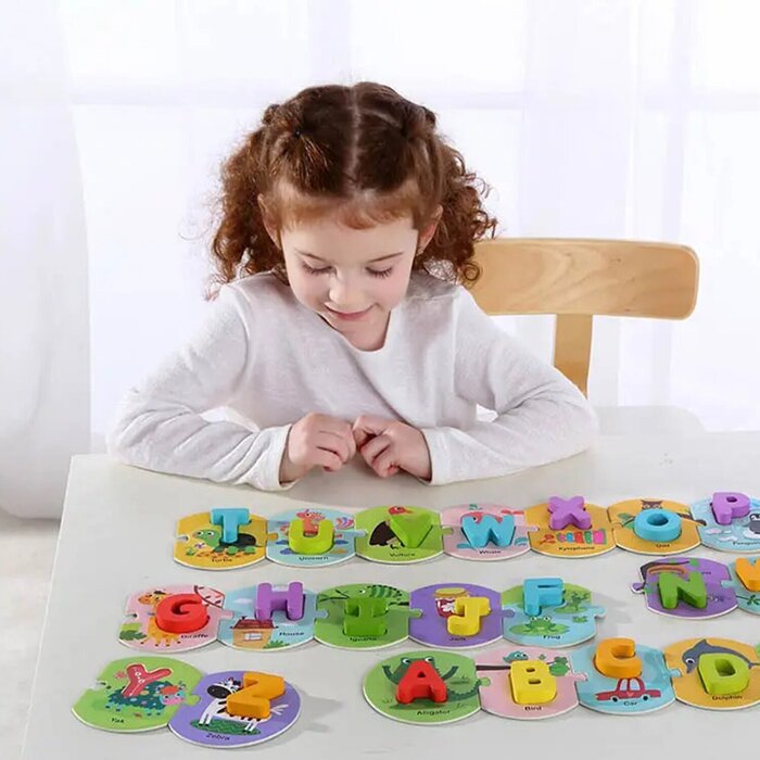 Tooky Toy Co Alphabet Puzzle 250x10x2cmProduct Thumbnail