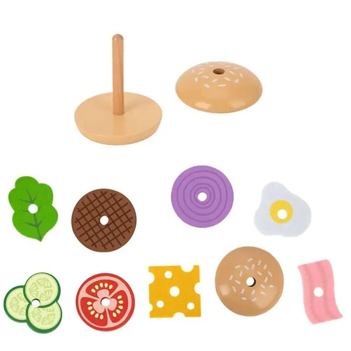 Tooky Toy Co Making A Burger 10x10x10cmProduct Thumbnail
